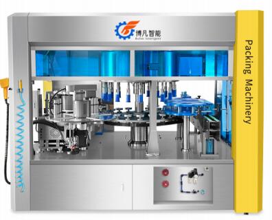 高速圆瓶热熔胶贴标机